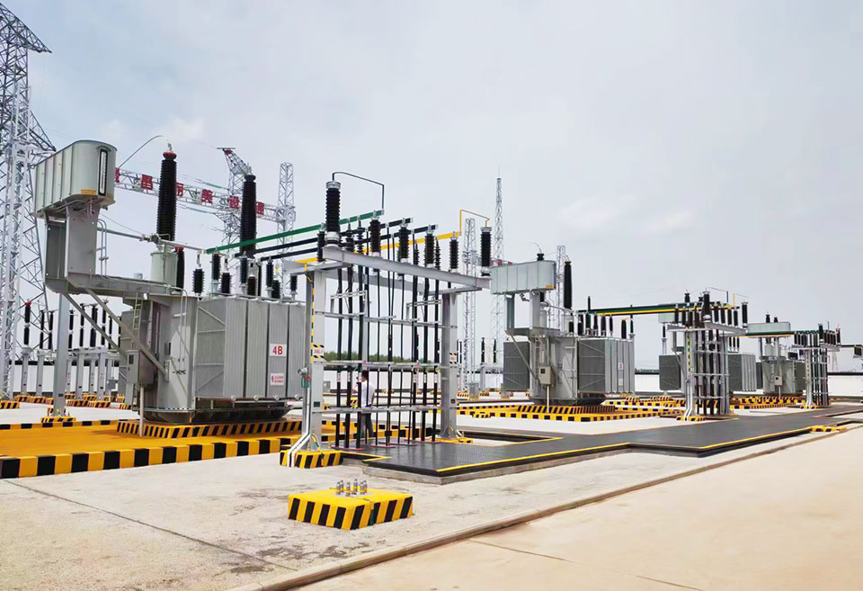Chenyu Electrical's traction transformers connected at the Changjinghuang High-Speed Railway site